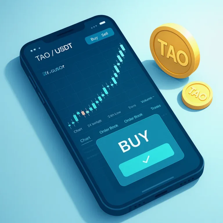 Step-by-Step How to buy Bittensor(TAO) on BTCC with low fees