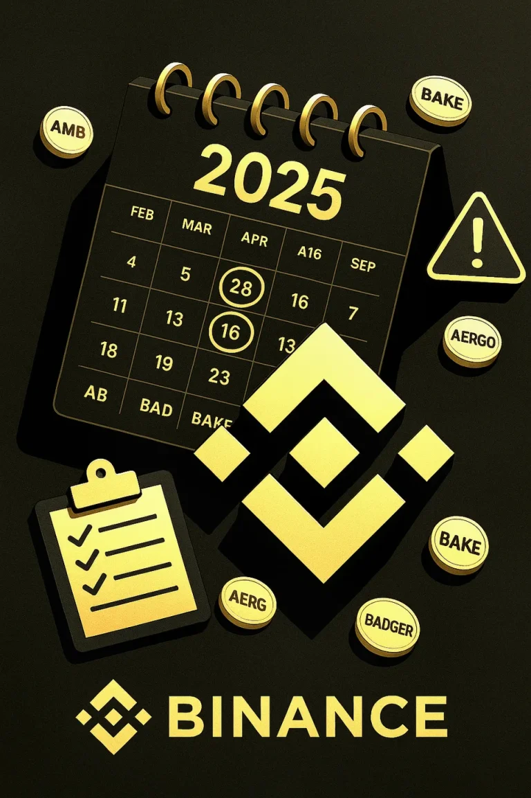 Binance delisted coins 2025 Critical tracker and survival checklist