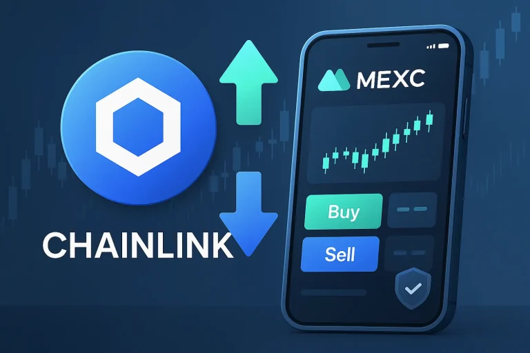 How to buy Chainlink(LINK) Step-by-Step on MEXC for Beginners