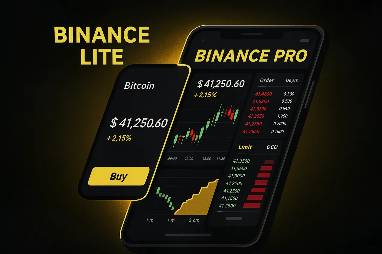 How to Use Binance Lite vs Pro Mode Essential Guide for Faster Trades and Deeper Analysis