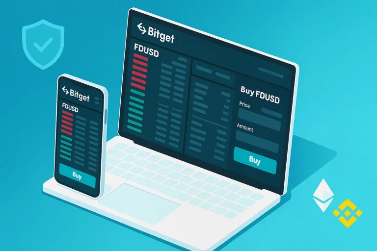 How to buy First Digital USD(FDUSD) Step-by-Step on Bitget