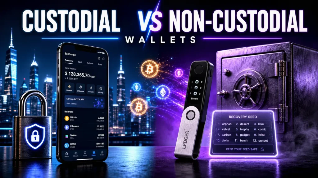 Custodial vs Non-Custodial Wallets Essential Guide for 2026