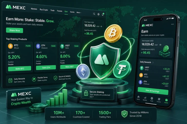 MEXC Staking & Earn Program Overview — Essential Guide to Passive Crypto Income